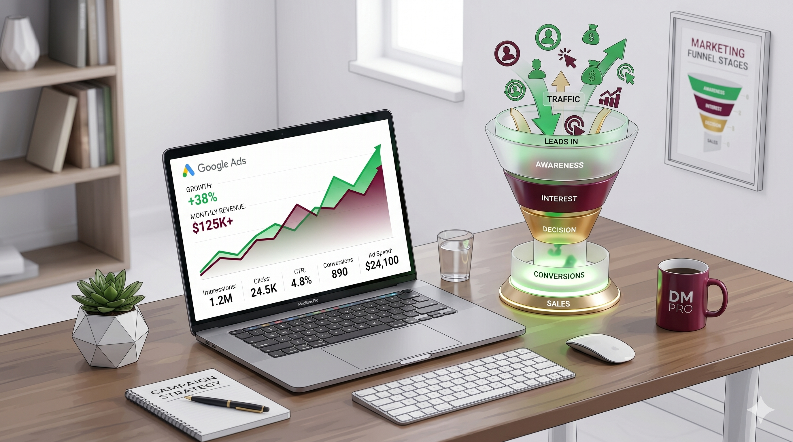 1:1 Google Ads Crash Course + Free Sales Funnel Setup